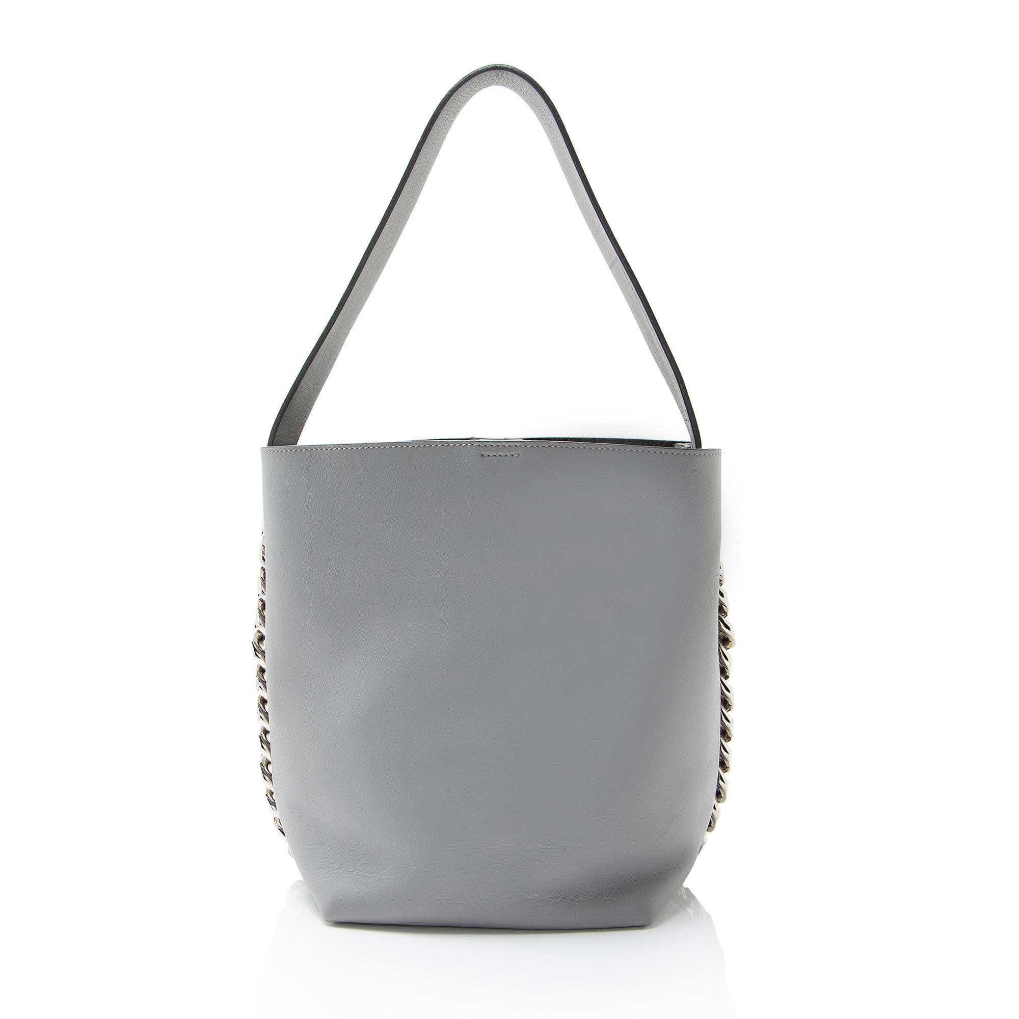 Givenchy Leather Infinity Chain Bucket Bag