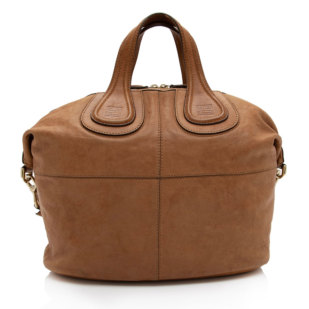 Givenchy Leather Nightingale Medium Satchel (SHF-Svt0Mr)