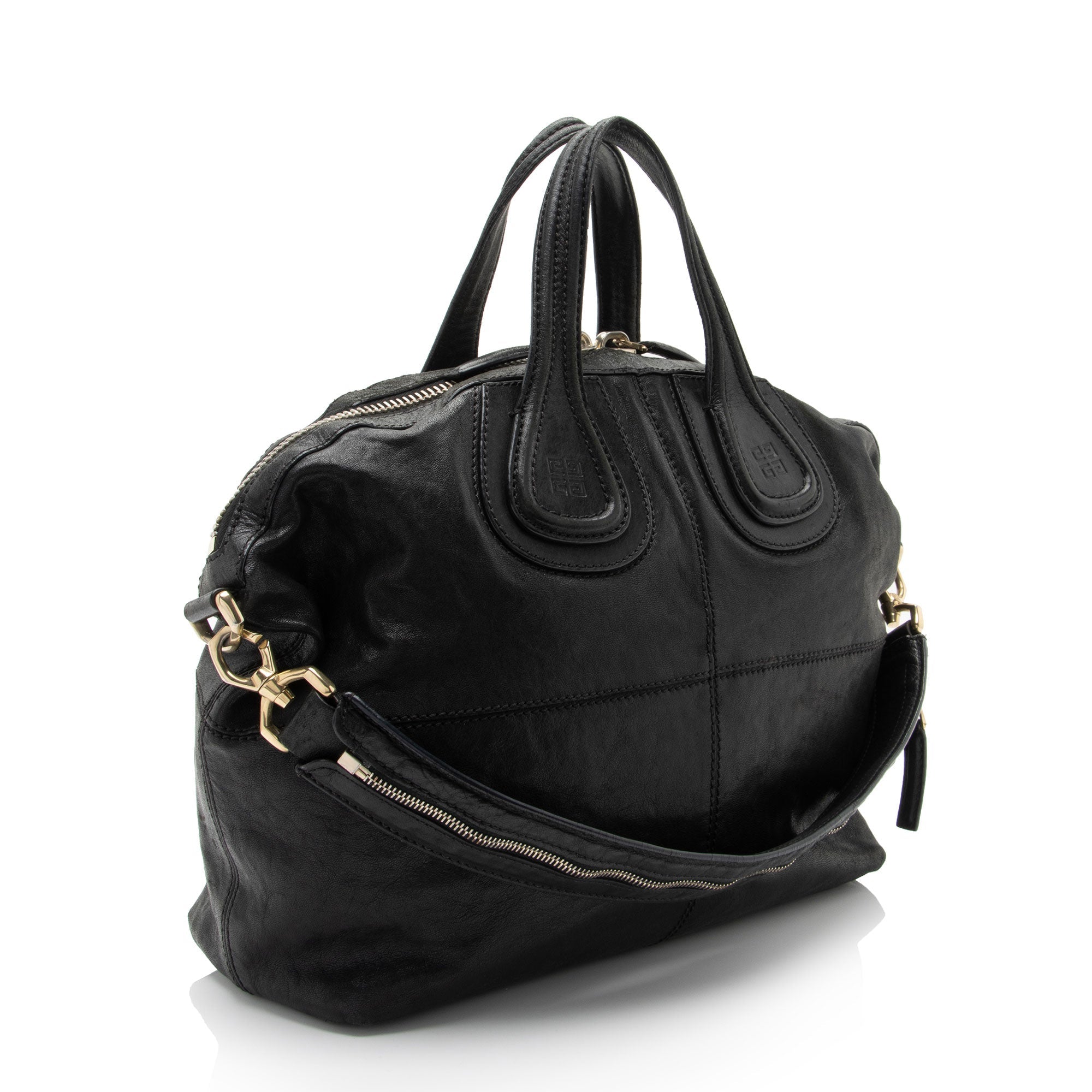 Givenchy Leather Nightingale Medium Satchel