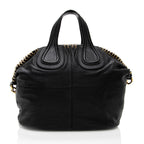 Givenchy Leather Ring Nightingale Medium Satchel (SHF-17880)