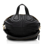 Givenchy Leather Ring Nightingale Medium Satchel (SHF-17880)