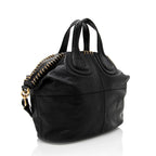 Givenchy Leather Ring Nightingale Medium Satchel (SHF-17880)