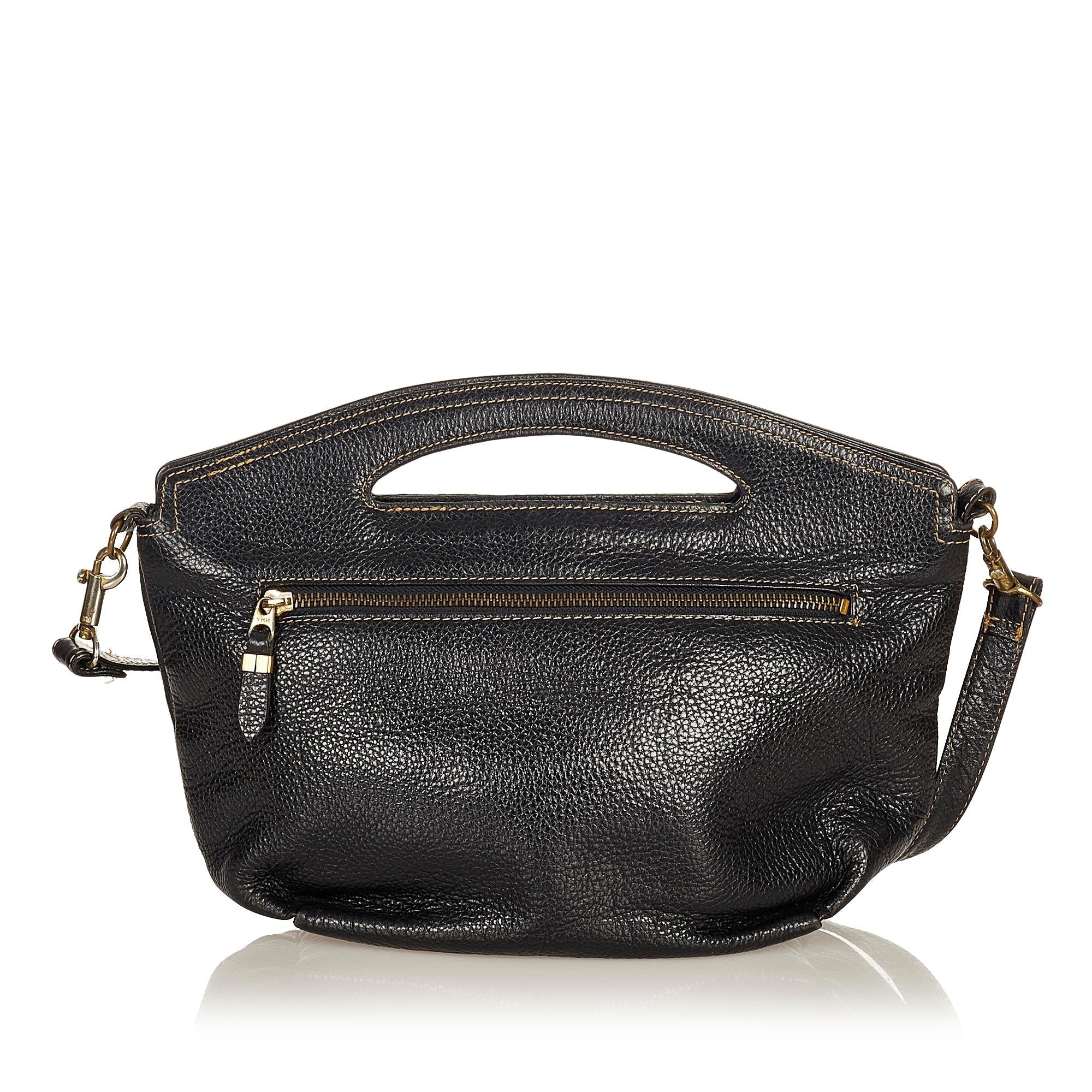 Givenchy Leather Satchel (SHG-27073)
