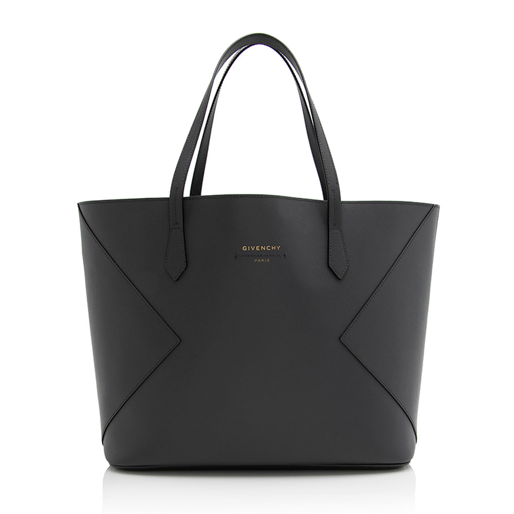 Givenchy Leather Wing Shopper Tote (SHF-21885)