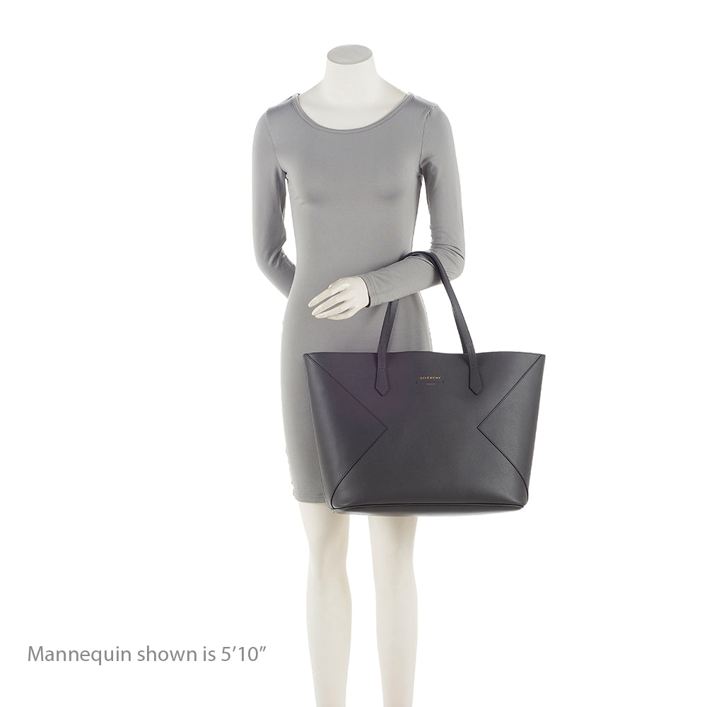 Givenchy Leather Wing Shopper Tote (SHF-21885)