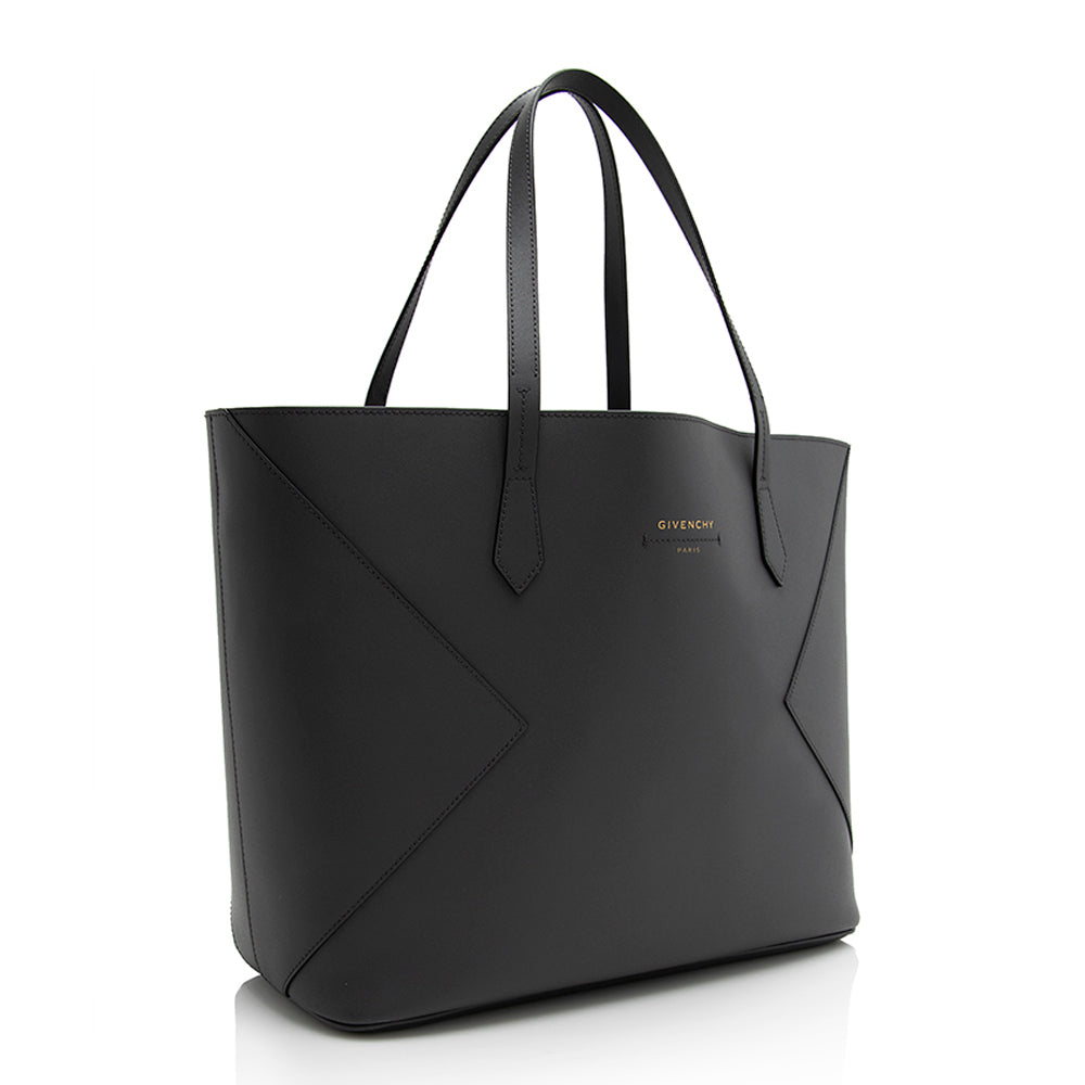 Givenchy Leather Wing Shopper Tote (SHF-21885)