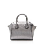 Givenchy Metallic Laminated Lambskin Antigona Toy Satchel