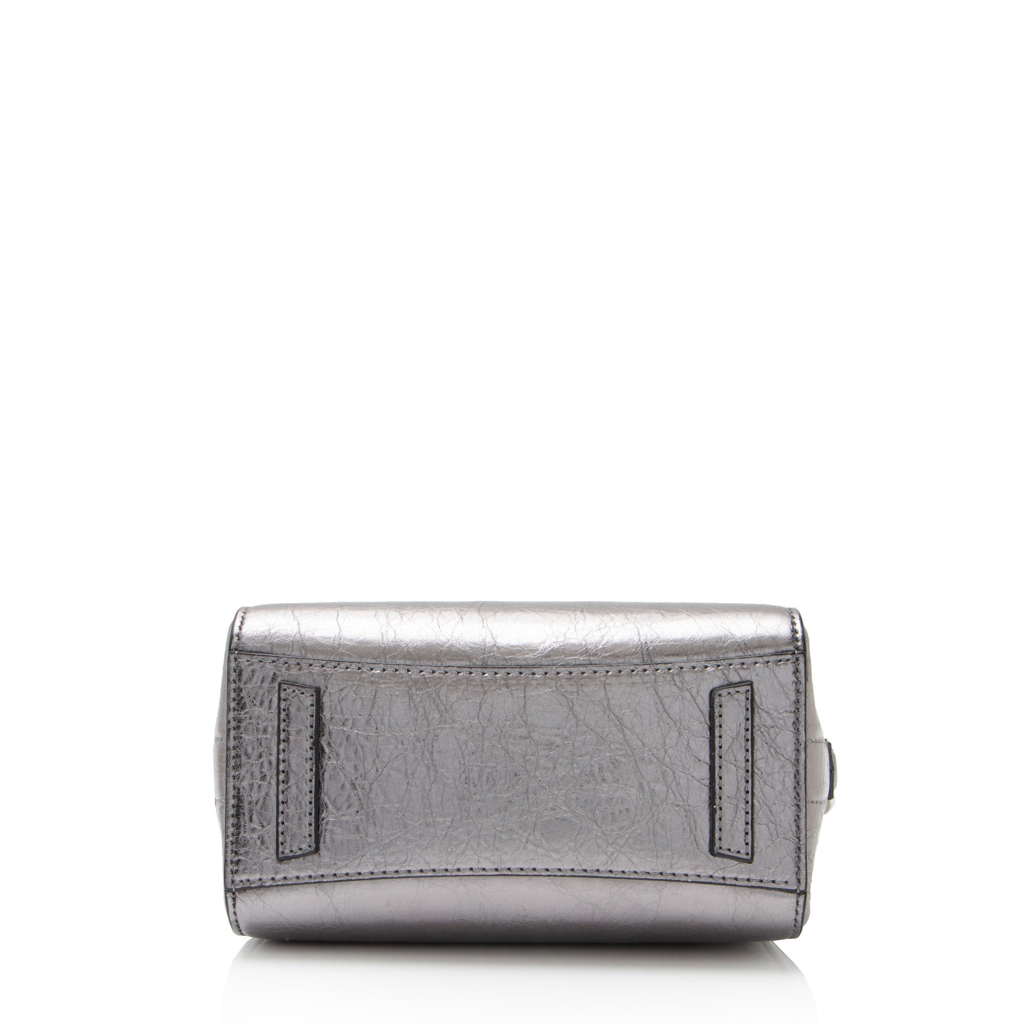 Givenchy Metallic Laminated Lambskin Antigona Toy Satchel