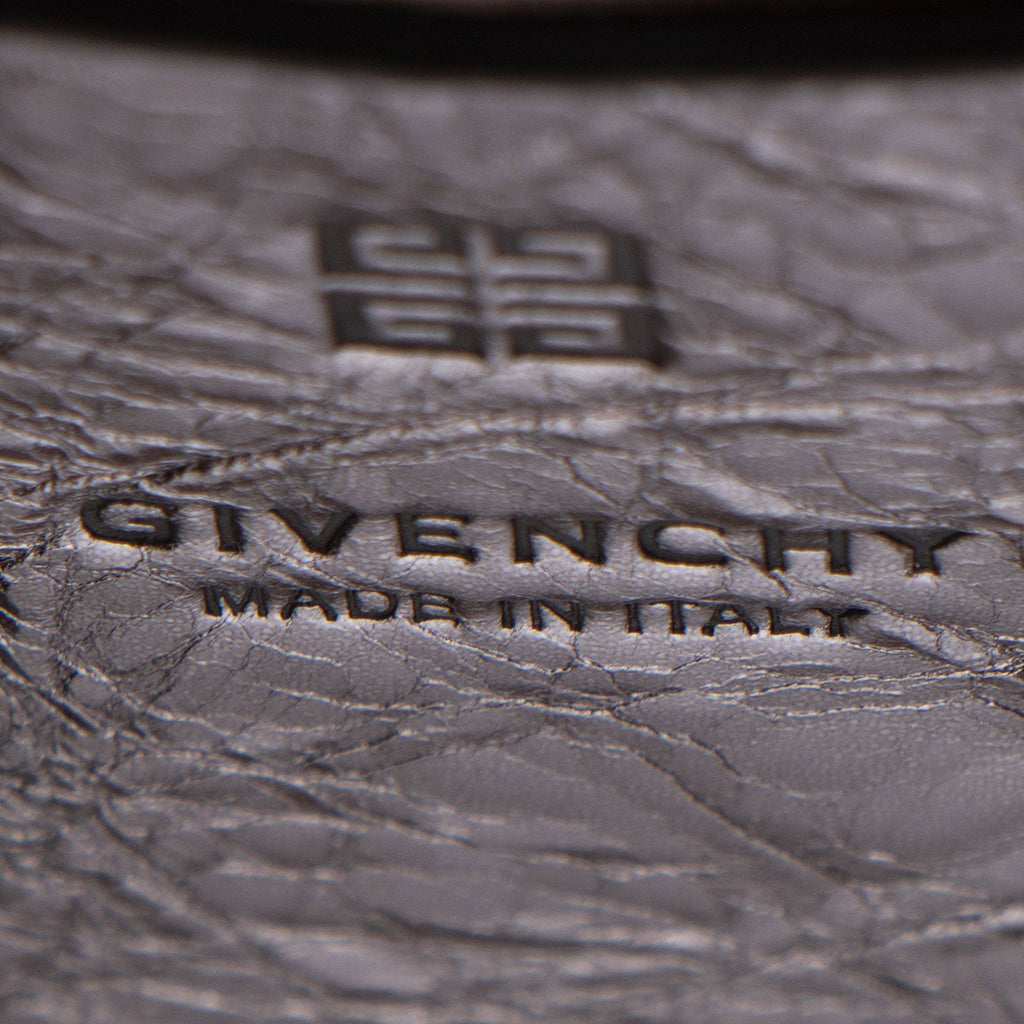 Givenchy Metallic Laminated Lambskin Antigona Toy Satchel