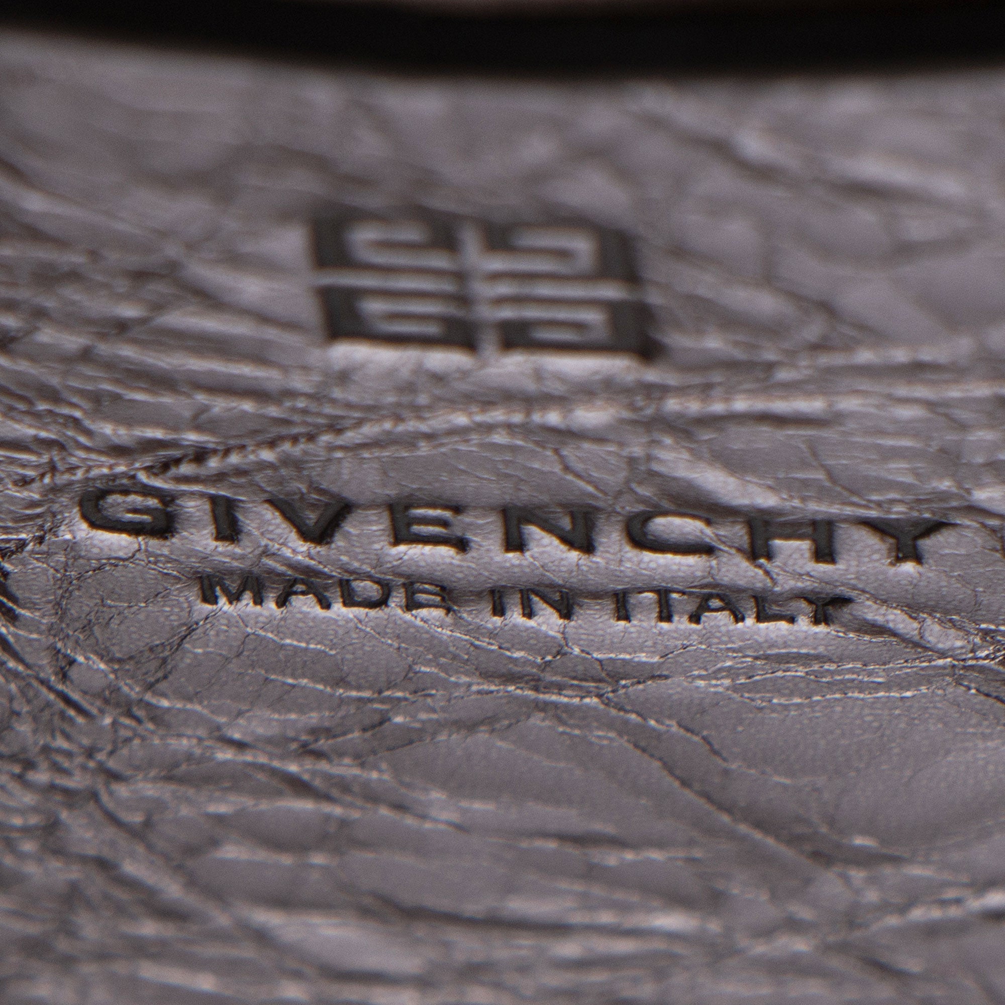 Givenchy Metallic Laminated Lambskin Antigona Toy Satchel