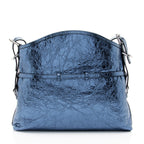 Givenchy Metallic Leather Voyou Medium Hobo