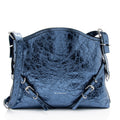 Givenchy Metallic Leather Voyou Medium Hobo