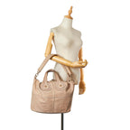 Givenchy Nightingale Leather Satchel (SHG-23576)