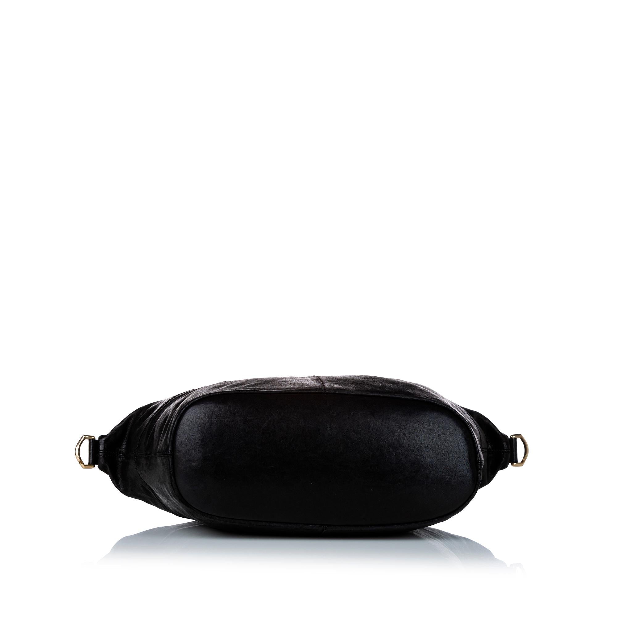 Givenchy Nightingale Leather Satchel (SHG-29688)