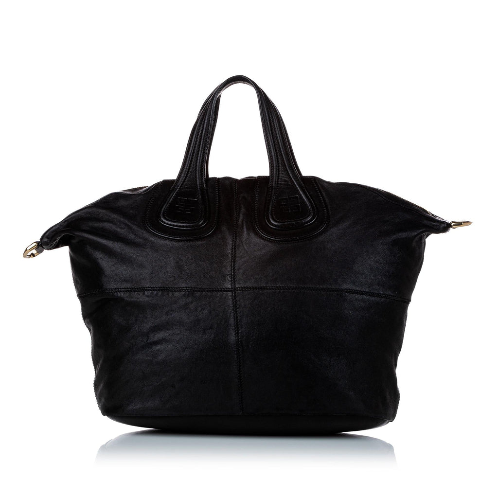 Givenchy Nightingale Leather Satchel (SHG-29688)