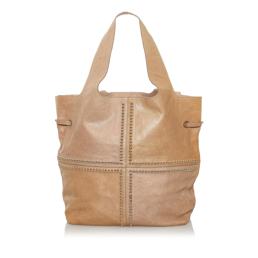 Givenchy Nightingale Leather Tote Bag (SHG-28650)