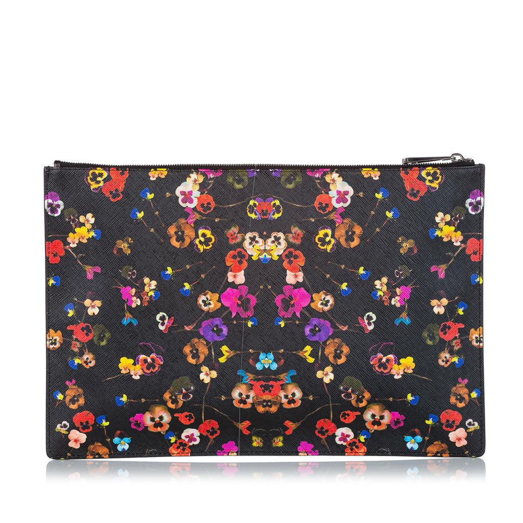 Givenchy Printed Leather Clutch Bag (SHG-24796)