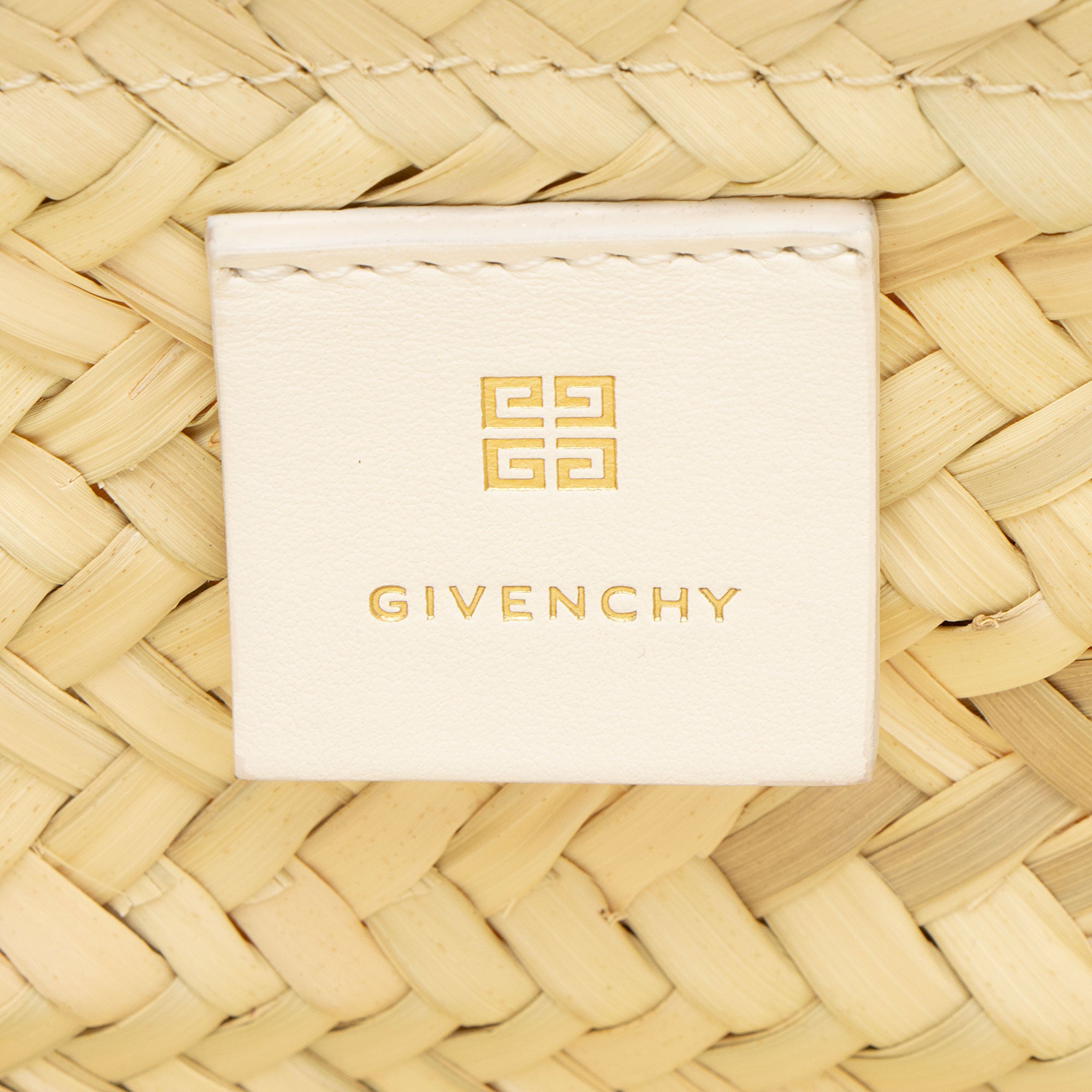 Givenchy Raffia Voyou Small Basket Bag