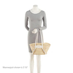 Givenchy Raffia Voyou Small Basket Bag