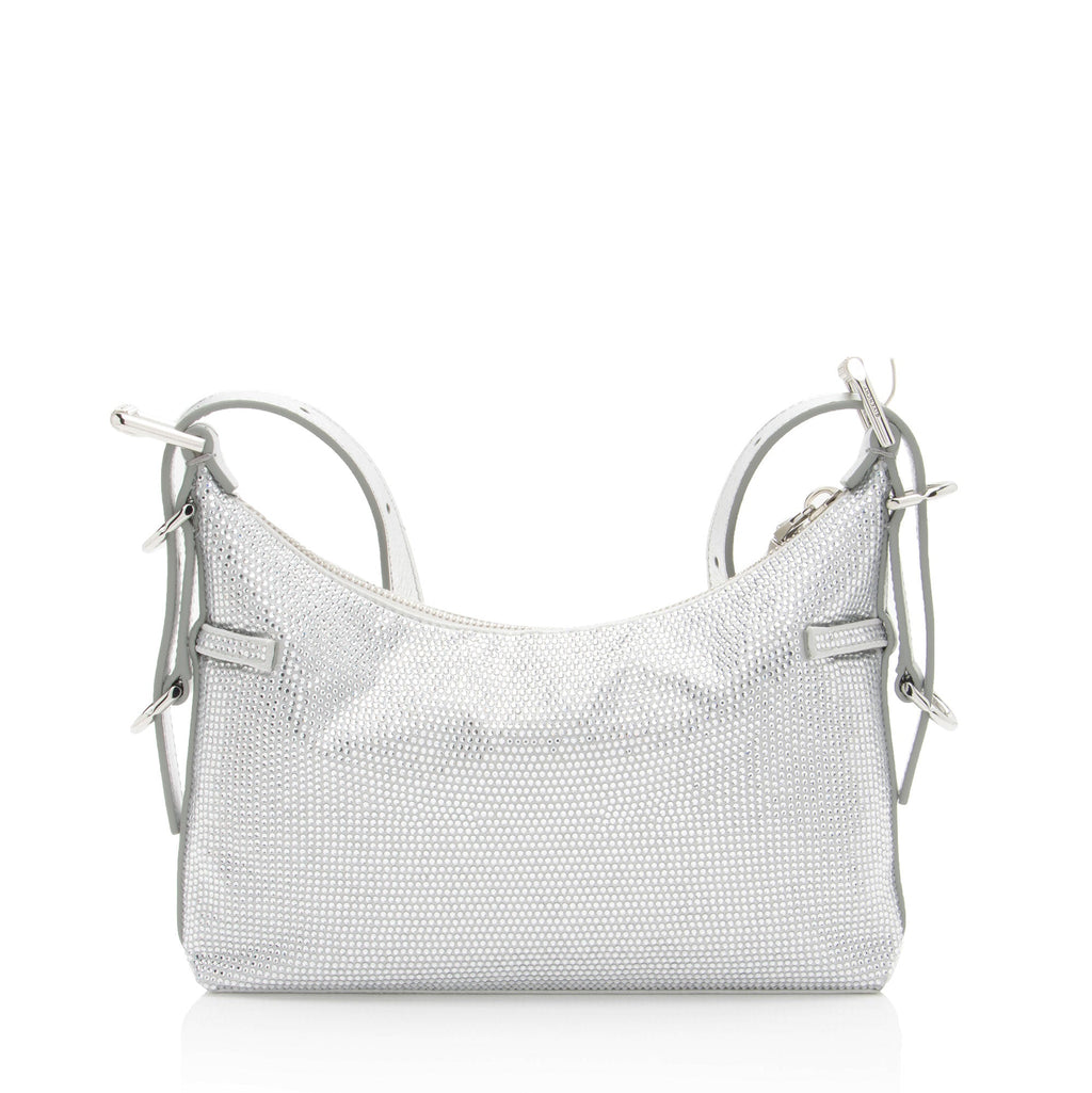 Givenchy Satin Crystal Voyou Mini Shoulder Bag