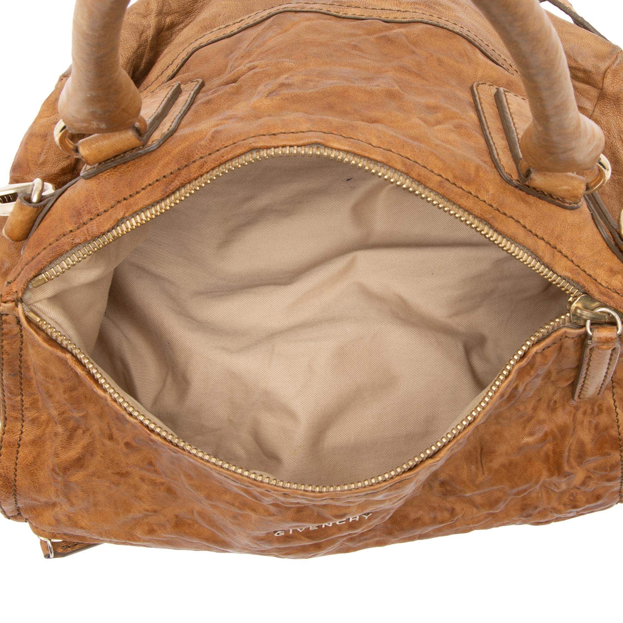Givenchy Sheepskin Pepe Pandora Medium Shoulder Bag (SHF-Ap5Jv7)
