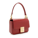 Givenchy Smooth Calfskin 4G Box Small Crossbody Bag (SHF-22445)