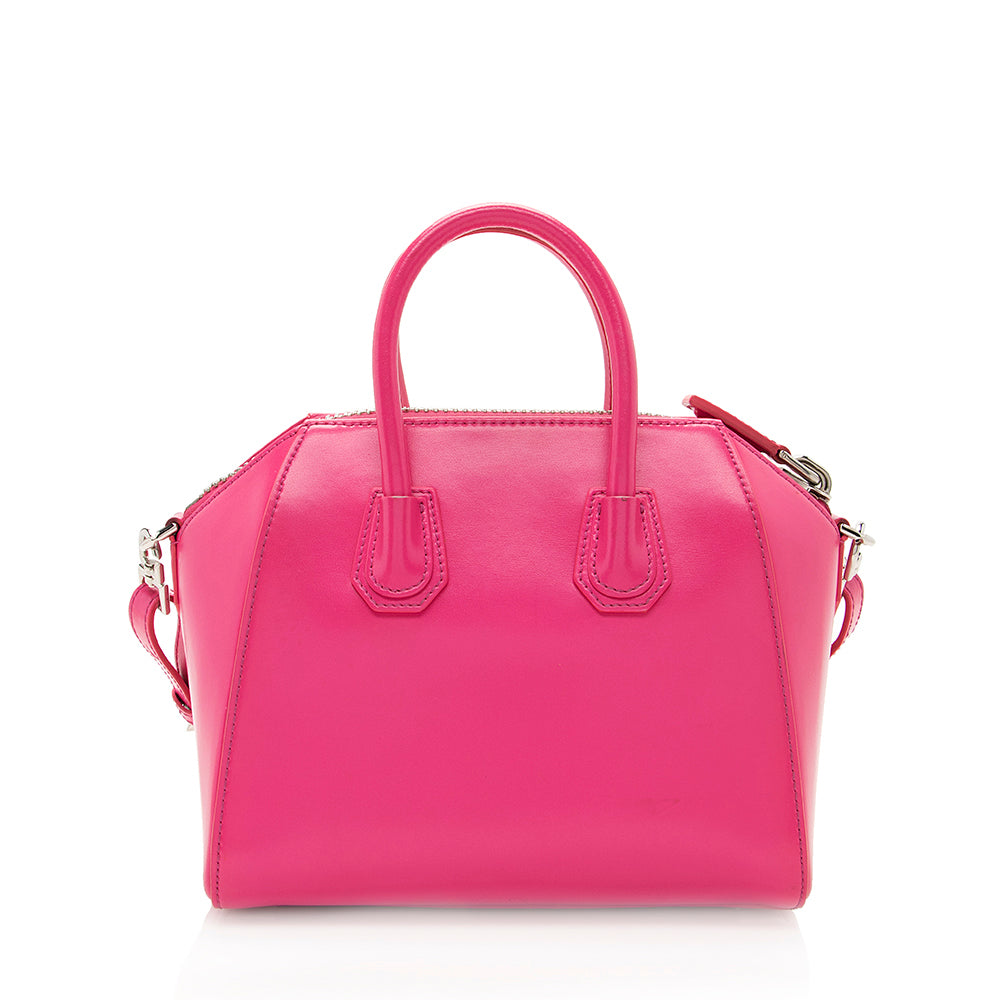 Givenchy Smooth Calfskin Antigona Mini Satchel (SHF-19757)