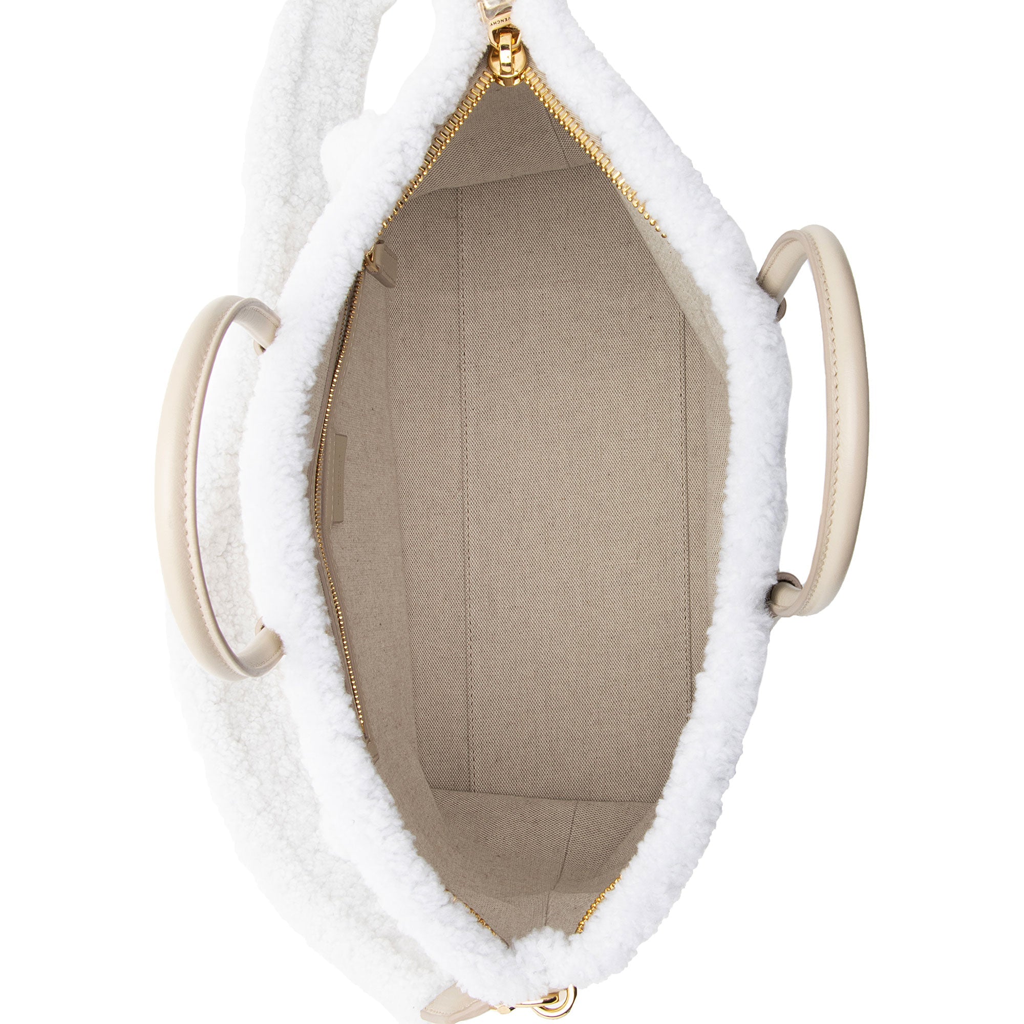 Givenchy Suede Shearling Antigona Small Satchel (SHF-JX84jh)
