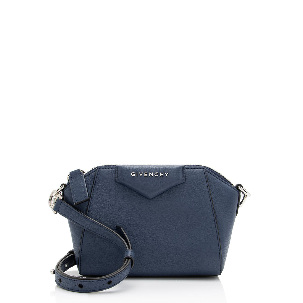 Givenchy Sugar Goatskin Antigona Nano Shoulder Bag (SHF-23355)