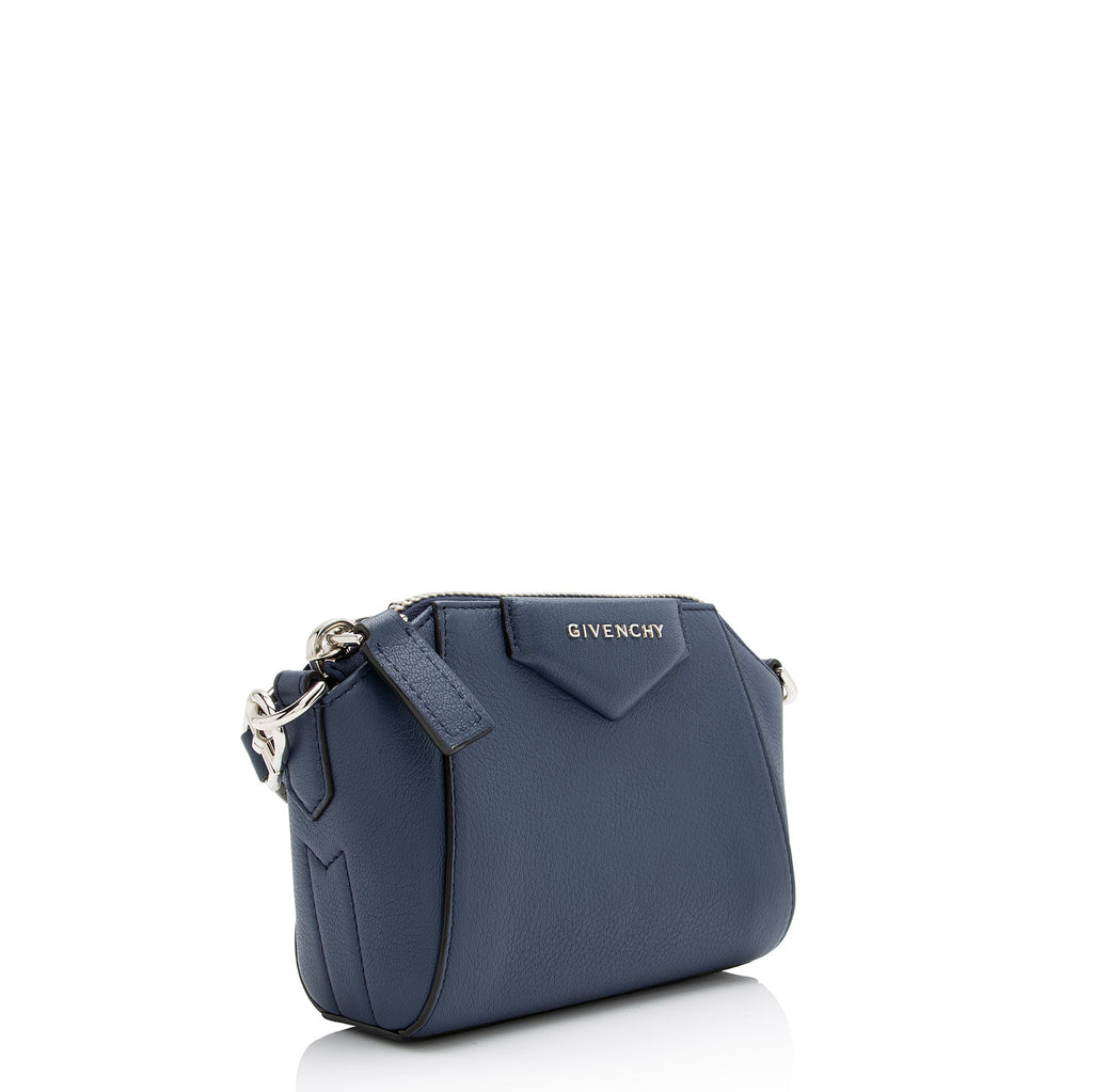 Givenchy Sugar Goatskin Antigona Nano Shoulder Bag (SHF-23355)