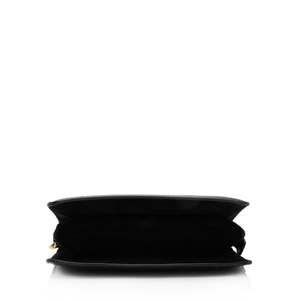 Givenchy Sugar Goatskin Suede Cross3 Chain Crossbody Bag (SHF-dHZCK9)