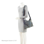 Givenchy Washed Denim Voyou Medium Shoulder Bag