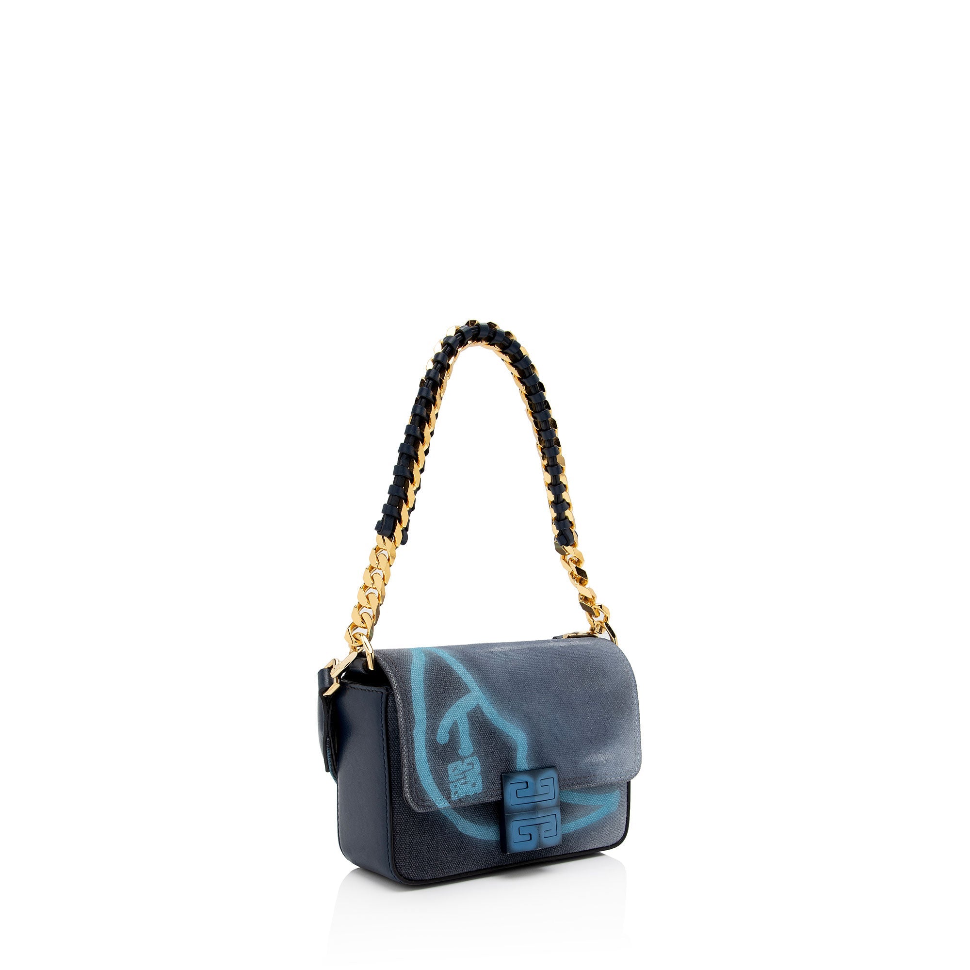 Givenchy x Chito Graffiti Effect Canvas 4G Small Shoulder Bag