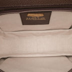 Gucci 100th Anniversary Medium Canvas 1947 Bamboo Top Handle Bag