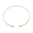 Gucci 18k Gold Diamond GG Running Bangle