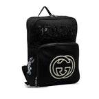 Gucci 80's Patch Tenebre GG Nylon Backpack (SHG-fOclzO)