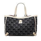 Gucci 85th Anniversary Canvas Logo Abbey D Ring Tote