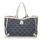 Gucci Abbey D- Ring Canvas Tote Bag (SHG-32612)