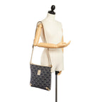 Gucci Abbey D-Ring Denim Crossbody Bag (SHG-33100)