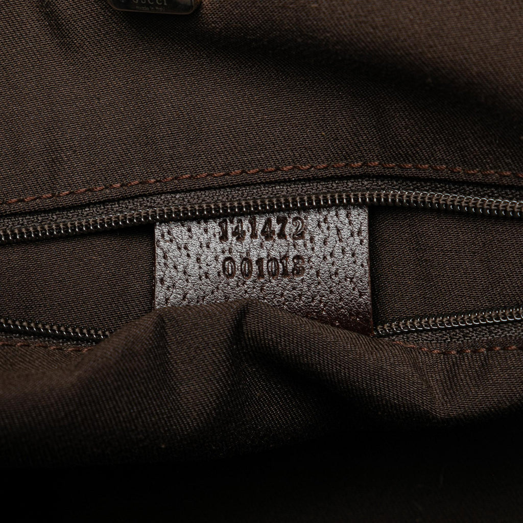Gucci Abbey D Ring GG Canvas Tote (SHG-BplvmN)