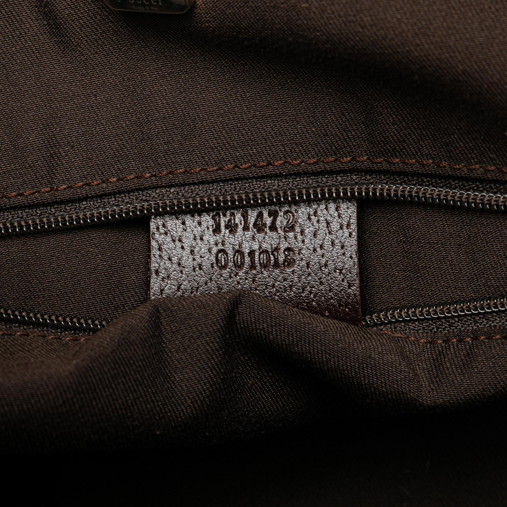 Gucci Abbey D Ring GG Canvas Tote (SHG-BplvmN)