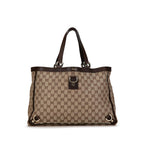 Gucci Abbey D Ring GG Canvas Tote (SHG-BplvmN)