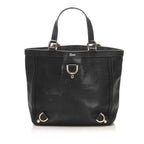 Gucci Abbey-D Ring Leather Handbag (SHG-22400)