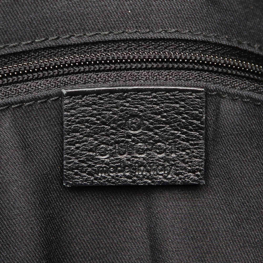 Gucci Abbey-D Ring Leather Handbag (SHG-22400)