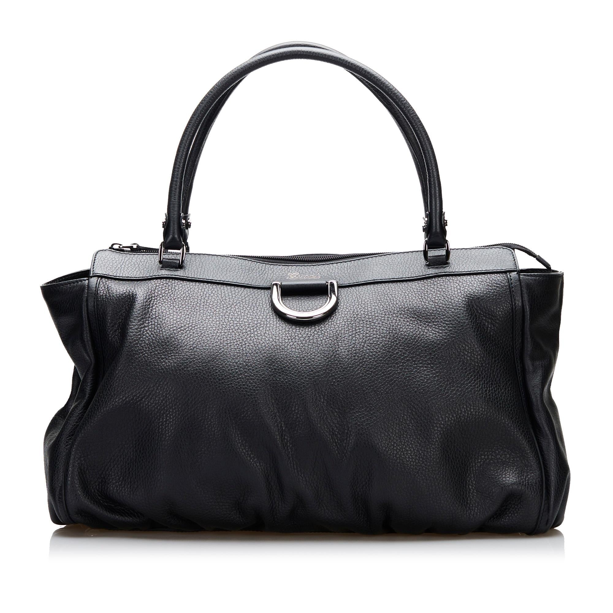 Gucci Abbey D-Ring Leather Handbag (SHG-ZhBXOb)