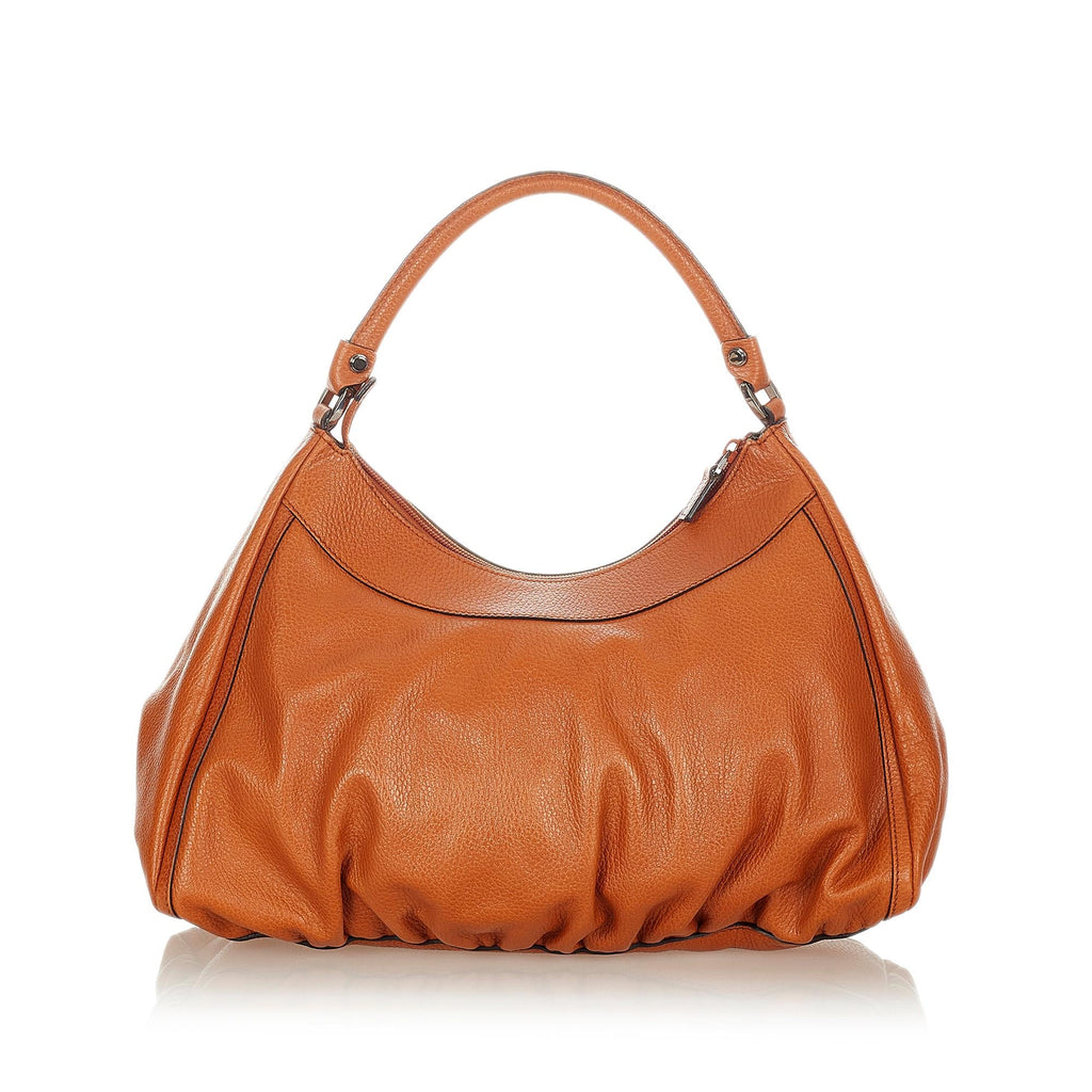 Gucci Abbey D-Ring Leather Shoulder Bag (SHG-23561)
