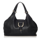 Gucci Abbey D-Ring Leather Shoulder Bag (SHG-32725)