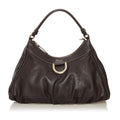 Gucci Abbey D-Ring Leather Shoulder Bag (SHG-34346)