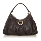 Gucci Abbey D-Ring Leather Shoulder Bag (SHG-34346)