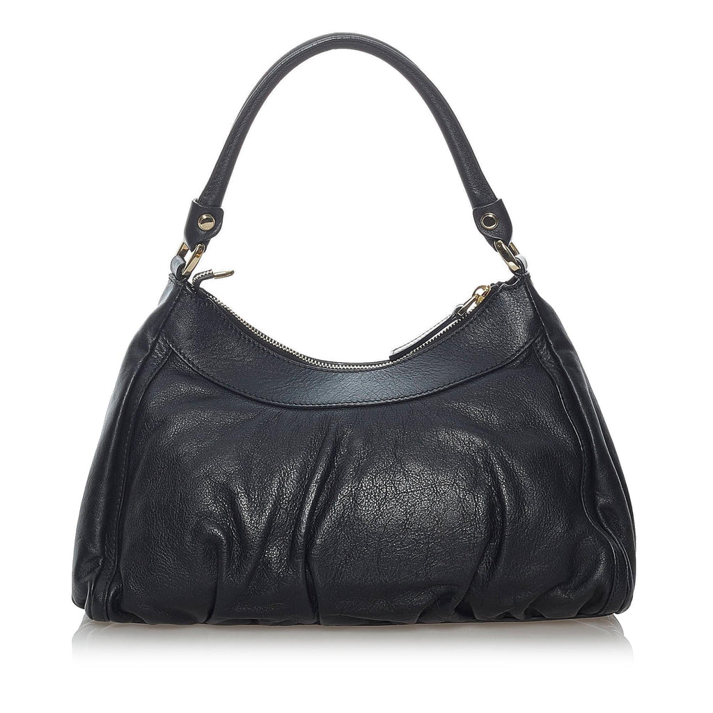 Gucci Abbey D-Ring Leather Shoulder Bag (SHG-37613)